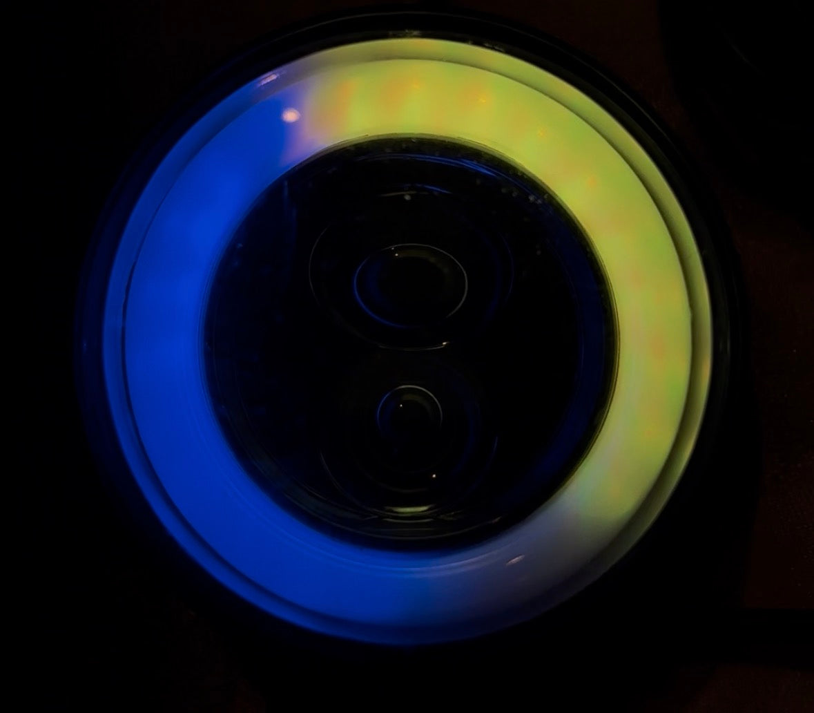 GridEye Kit Luci Angel Eye per mascherina piatta TM Racing