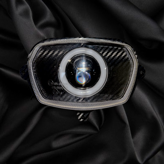 NOVA LUX Carbon faro Angel eye per V-Face Anabbagliante + Abbagliante