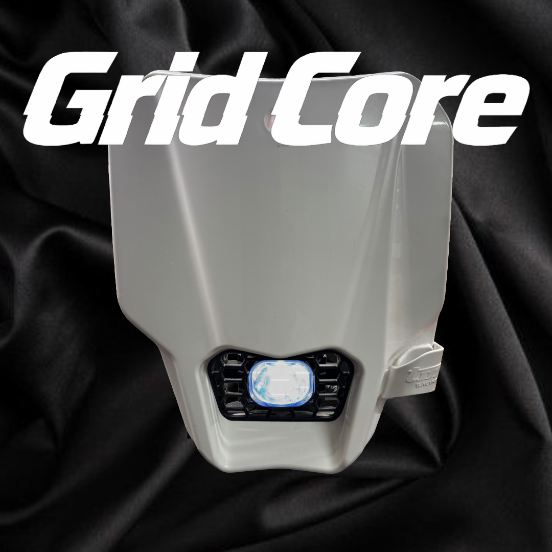 GridCore Kit Luci per mascherina piatta TM Racing anabbagliante + abbagliante